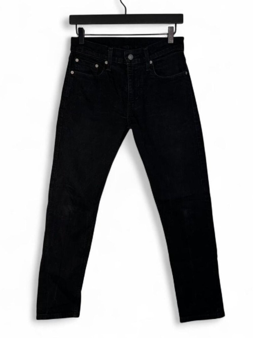 Levi's 502 Black Denim Jeans Size 28